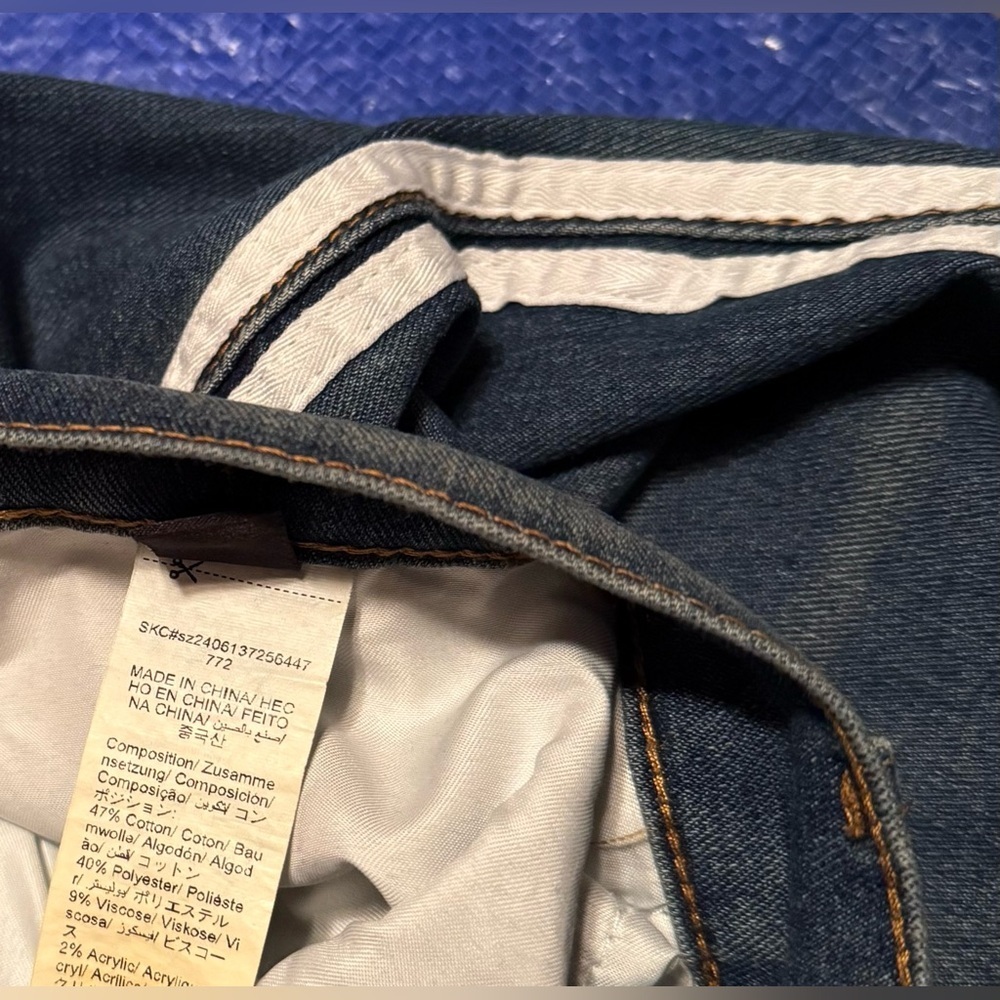 SHEIN Women’s Blue Flare & Wide Leg Jeans Size 4XL - Picture 7 of 15